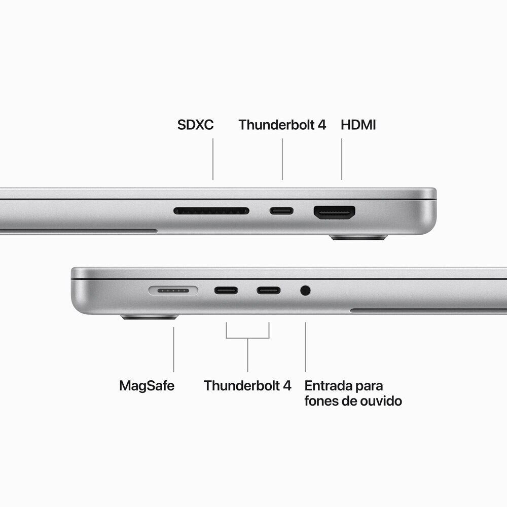 MacBook Pro M3 Max de 16,2 Polegadas, M3 Max  - 48GB RAM, 1TB SSD - CPU de 16 núcleos e GPU de 40 núcleos