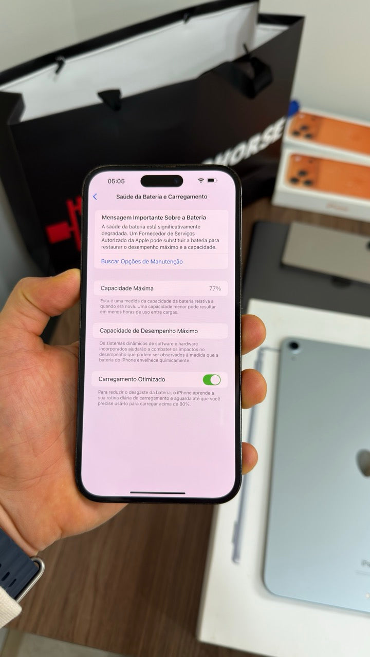 Outlet - Apple iPhone 14 Pro Max 256GB - Seminovo