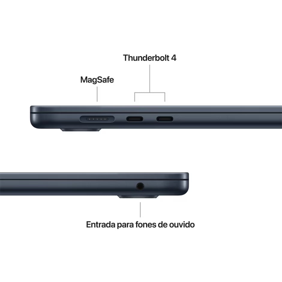MacBook Air M5 de 15,3 Polegadas  - 16GB RAM, 1TB SSD - CPU de 10 núcleos e GPU de 10 núcleos