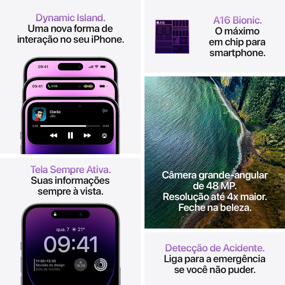 Apple iPhone 14 Pro Max 128GB - Seminovo
