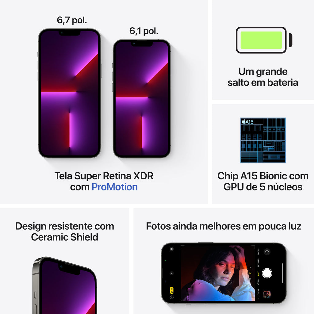 Apple iPhone 13 Pro 128GB - Seminovo